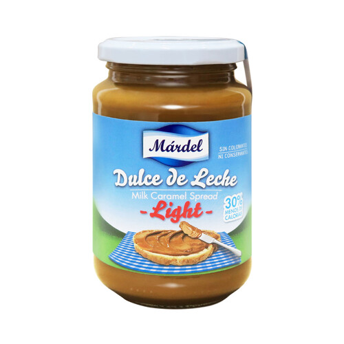 MÁRDEL Dulce de leche light 450 g.