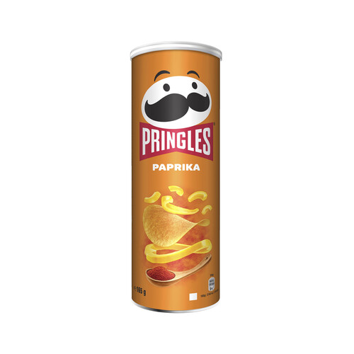 PRINGLES Patatas con forma de teja PRINGLES PAPRIKA bote de 165 g.