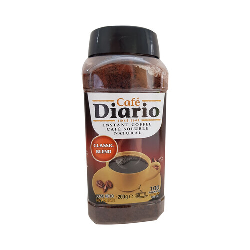 CAFE DIARIO Café soluble natural 200 g.