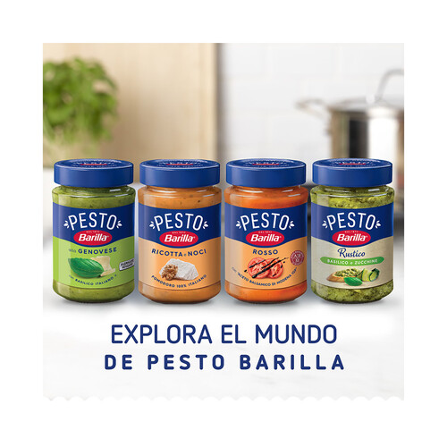 BARILLA Salsa Pesto a la genovesa con albahaca y queso parmesano BARILLA 190 g.