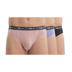 Lote de 3 calzoncillos slip de algod n para hombre DIM Coton