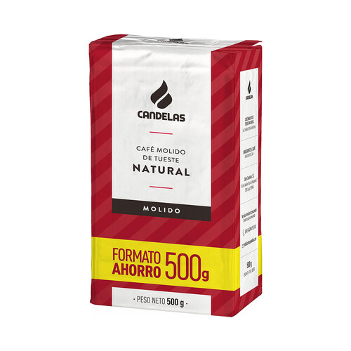 CANDELAS Café molido natural  500 g.