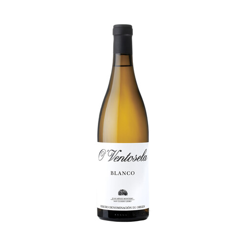 O'VENTOSELA  Vino blanco con D.O. Ribeiro O'VENTOSELA botella de 75 cl.