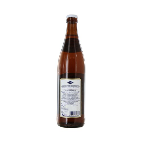 SCHNEIDER WEISSE Cerveza Alemana turbia de Importación botella 50 cl.