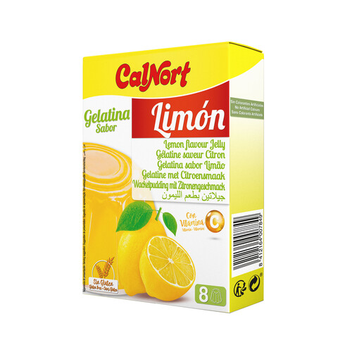 CALNORT Gelatina de limón 170 g 