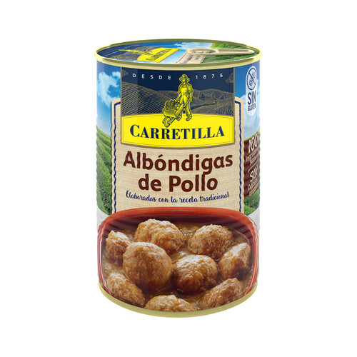 CARRETILLA Albòndigas de pollo CARRETILLA 415 gr