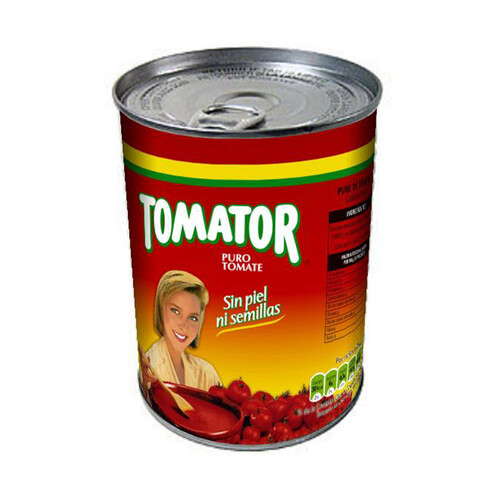 TOMATOR Tomate triturado lata de 410 g.