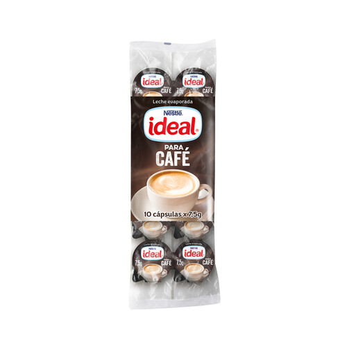 NESTLÉ IDEAL  Leche evaporada en monodosis 10 uds  x 7.5 g.