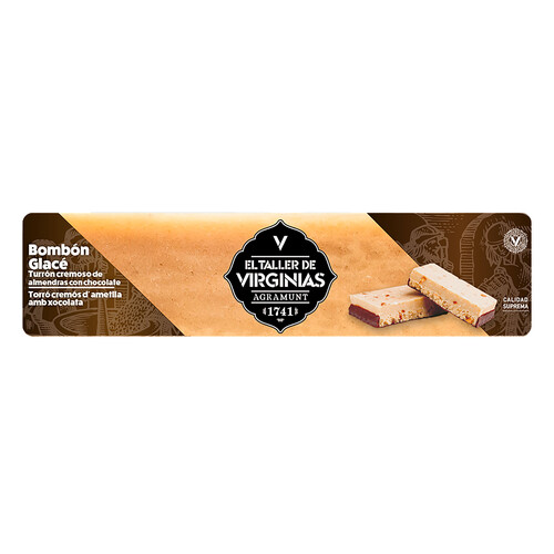 VIRGINIAS Turrón bombón glace el taller 200 g.