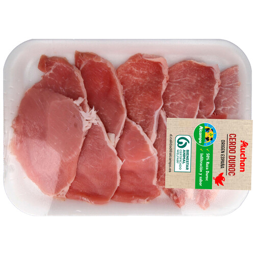 ALCAMPO CULTIVAMOS LO BUENO Filetes de cinta de lomo de cerdo raza Duroc