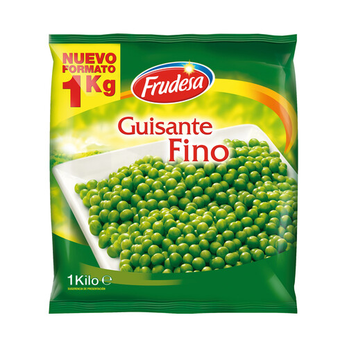 FRUDESA Guisantes finos ultracongelados FRUDESA 1 kg.