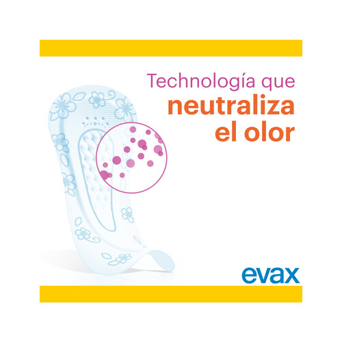 EVAX Salvaslips normales multiforma, para todo tipo de braguitas EVAX 58 uds.