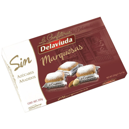 DELAVIUDA Marquesas sin azúcares añadidos 250 g.