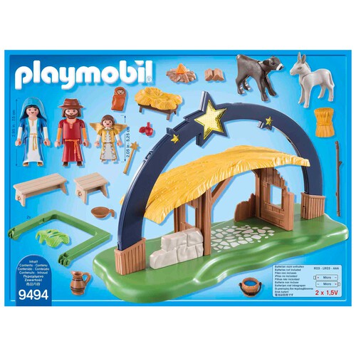 PLAYMOBIL belén con luz