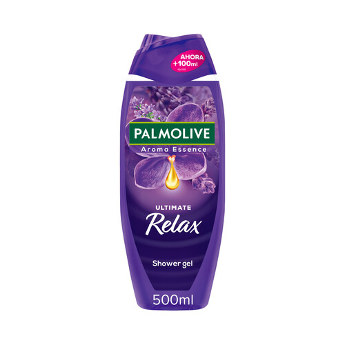 PALMOLIVE Aroma essence ultimate relax Gel para ducha o baño, para todo tipo de pieles 500 ml. 