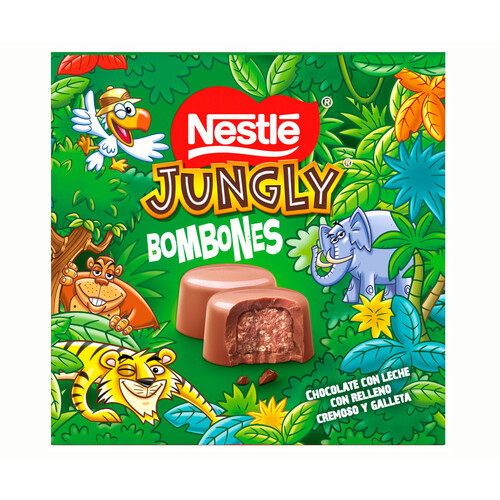 NESTLÉ Bombones jungly 116 gr.