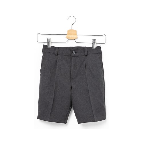 Pantalón de uniforme corto gris, talla 14.