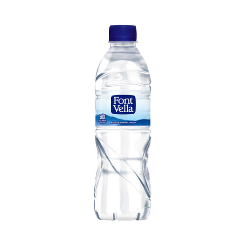 FONT VELLA Agua mineral botella de 50 cl.
