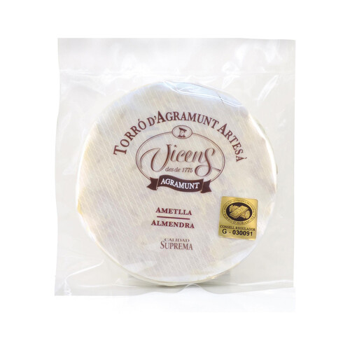 VICENS Torta artesana de almendra 200 g.