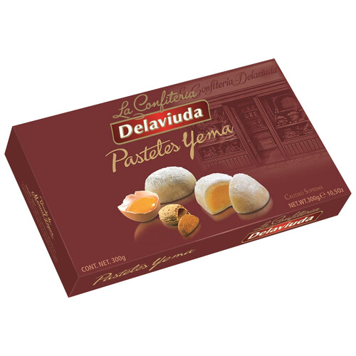 DELAVIUDA Pasteles de yema suprema 300 g.