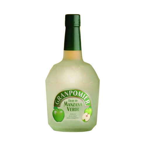 GRANPOMIER Licor de manzana verde GRANPOMIER botella de 70 cl.