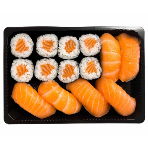 SUSHI GOURMET Sushi y maki de salmón 12 uds.