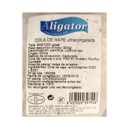 ALIGATOR Cola de rape grande ALIGATOR 800 gr