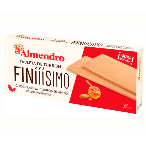 EL ALMENDRO Turrón finísimo blando 160 g