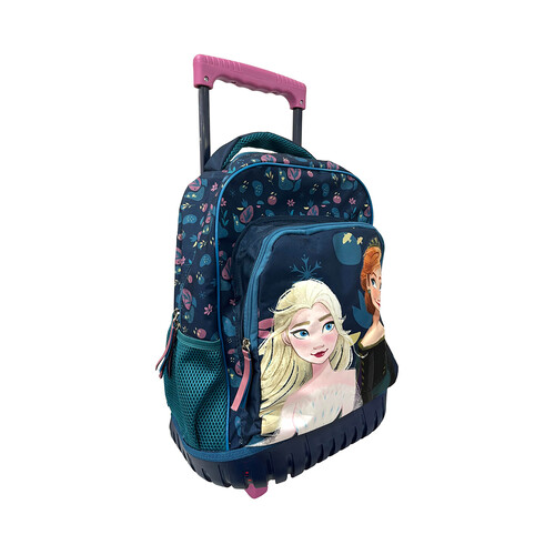 Mochila reforzada con ruedas trolley, FROZEN, varios compartimentos, ALCAMPO.