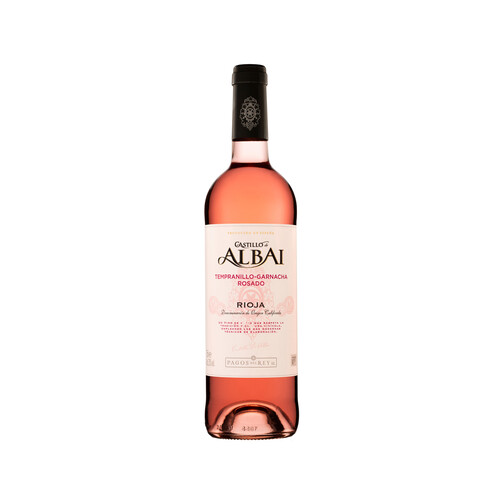 CASTILLO DE ALBAI Vino rosado con D.O. Ca Rioja botella 75 cl.