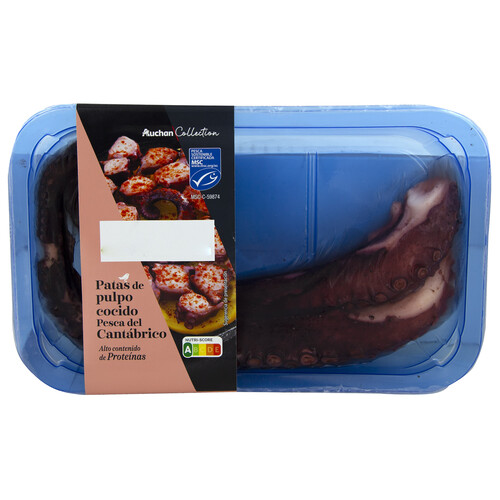 AUCHAN Pulpo del Cantábrico 200 g. Producto Alcampo