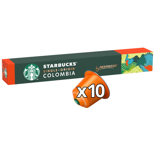 STARBUCKS Café en cápsulas Colombia I7, 10 uds. 