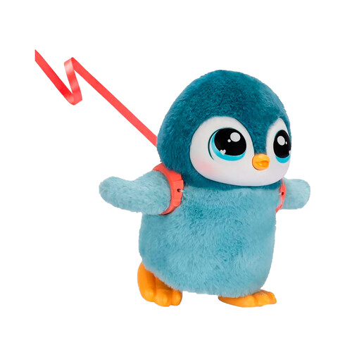 Mascota interactiva LITTLE LIVE PETS My Walking Penguin con 25 sonidos y reacciones, +5 años.