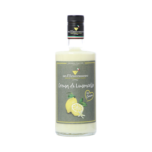 DEL MEDITERRANEO Crema de Limoncello botella 70 cl.