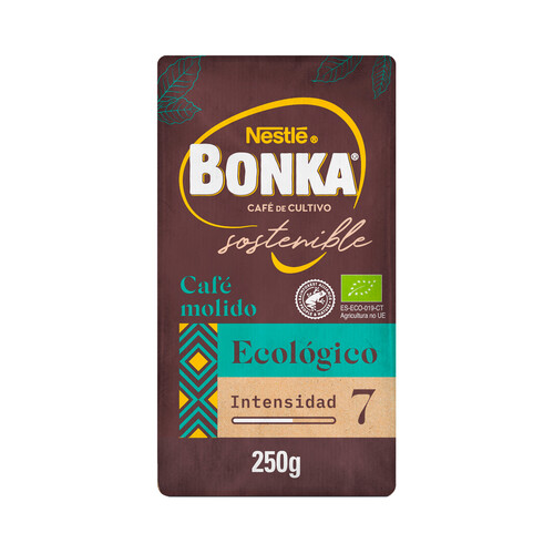 BONKA Cafè molido ecológico BONKA 220 g.