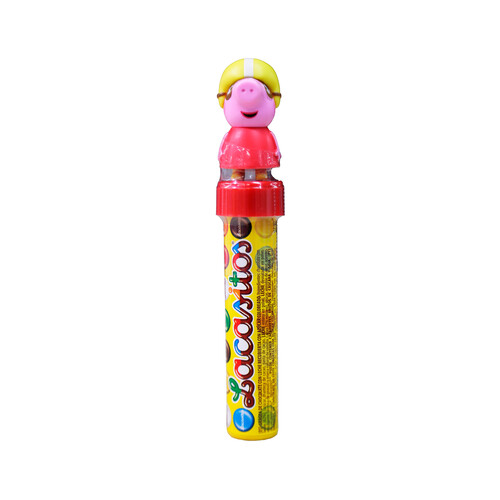 LACASITOS Grajea chocolate toy pepa pig 20 g.