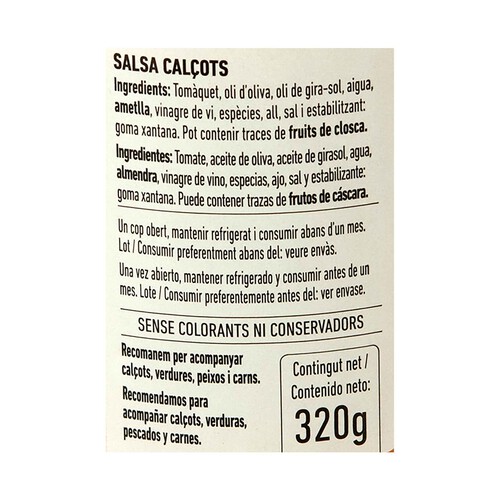 FERRER Salsa romesco especial calcots 385 g.