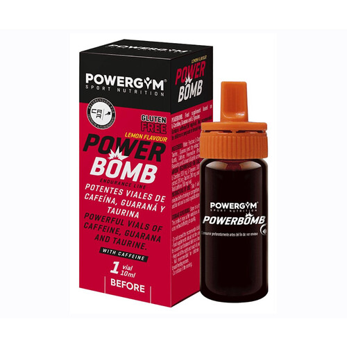 POWERGYM Suplementos powerbomb sabor a limón 10 ml. 