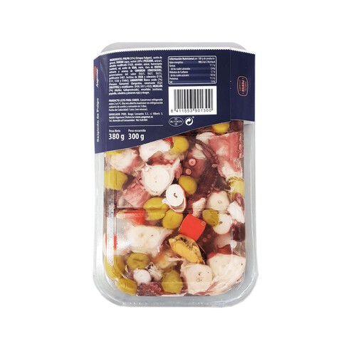 ANGOMAR Salpicón de pulpo 380 gr.