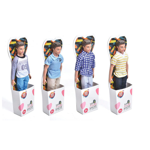 Muñeco fashion de 29cm ONE TWO FUN ALCAMPO