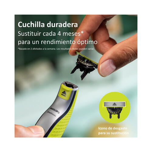 PHILIPS Oneblade 360 Cuchillas de afetiar 2 uds.