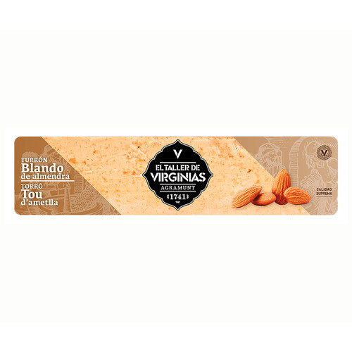 VIRGINIAS Turrón blando el taller 200 g