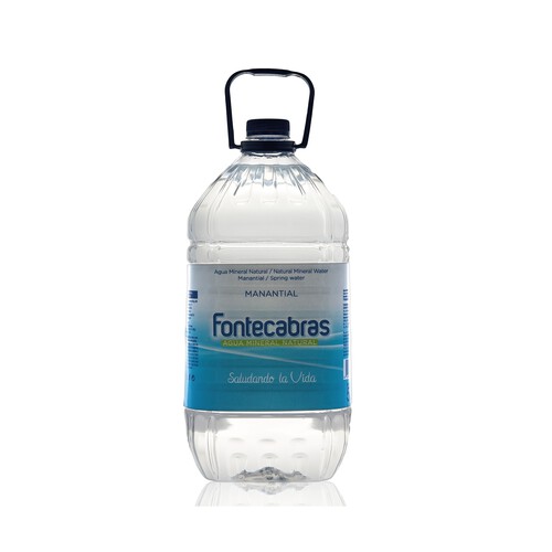 FONTECABRAS Agua mineral garrafa de 5 litros