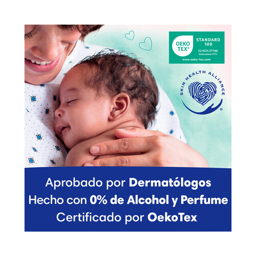 DODOT Pure calma & protege Toallitas húmedas para bebé con aloe vera 46 uds.