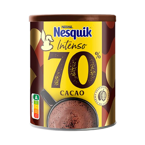NESQUIK de NESTLÉ Cacao soluble intenso, 70 % cacao 300 g.