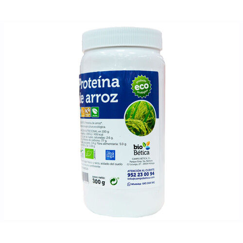 BETICA Proteína de arroz bio 300 g