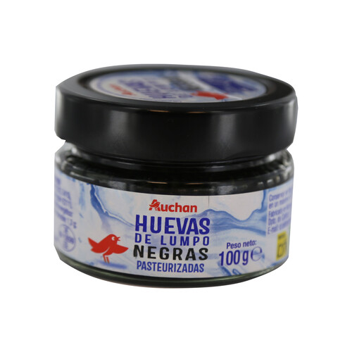 AUCHAN Huevas negras de lumpo 100 g. Producto Alcampo