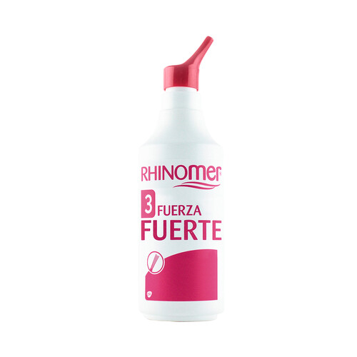 RHINOMER Agua de mar para limpieza nasal fuerza 3 (fuerte) RHINOMER 135 ml.