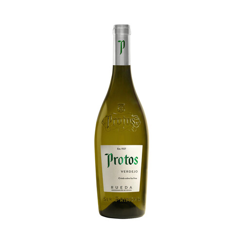 PROTOS  Vino blanco verdejo con D.O. Rueda botella 75 cl.