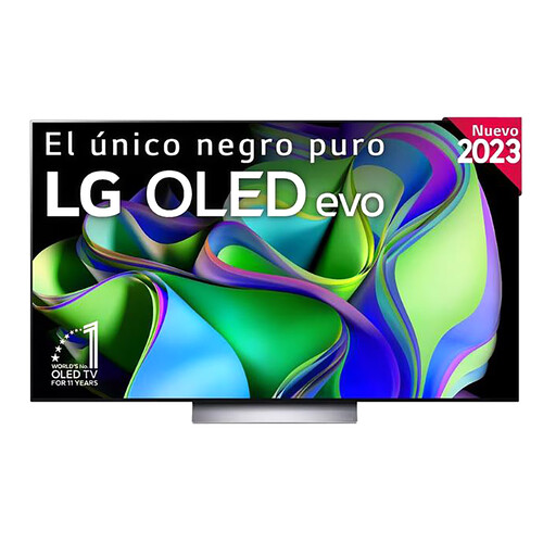 Televisión 139,7 cm (55) LG OLED OLED55C34LA EVO, Smart TV webOS23, 4HDMI, 3USB, el mejor TV para Gaming.